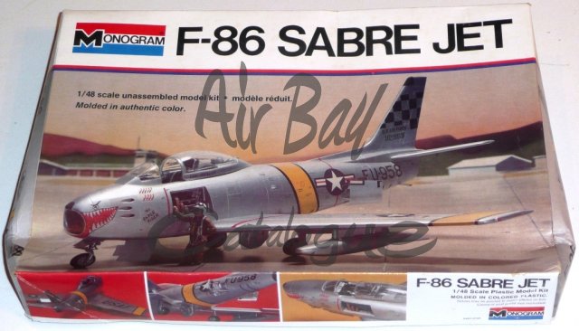 F-86 Sabre/Kits/Monogram - Click Image to Close