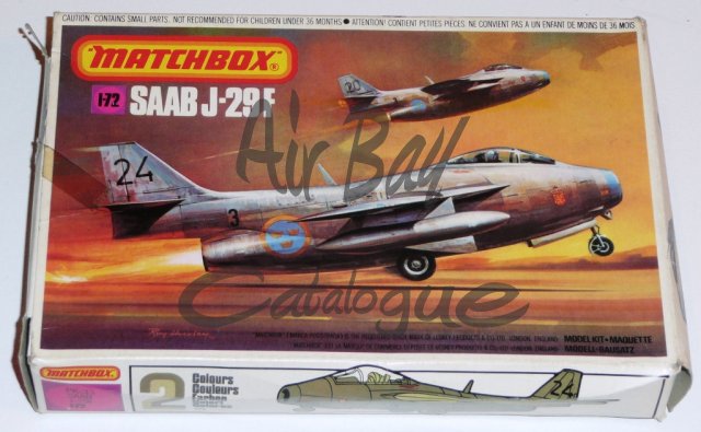 Saab J 29F/Kits/Matchbox - Click Image to Close