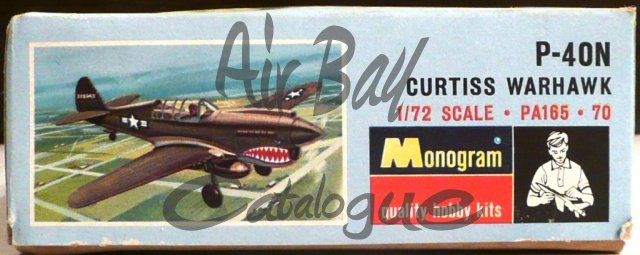 Curtiss Warhawk P-40N/Kits/Monogram - Click Image to Close