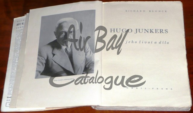 Hugo Junkers/Books/CZ - Click Image to Close