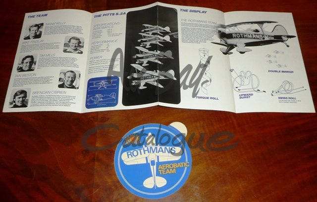 Rothmans Aerobatic Team/Memo/EN - Click Image to Close