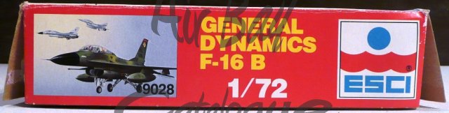 F-16B General Dynamics/Kits/Esci - Click Image to Close