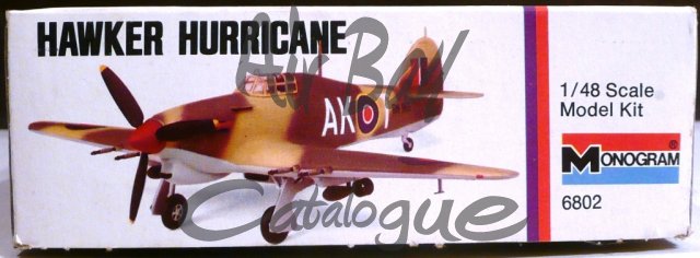 Hawker Hurricane/Kits/Monogram - Click Image to Close