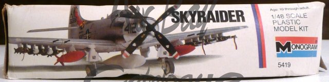 A-1H Skyraider/Kits/Monogram - Click Image to Close