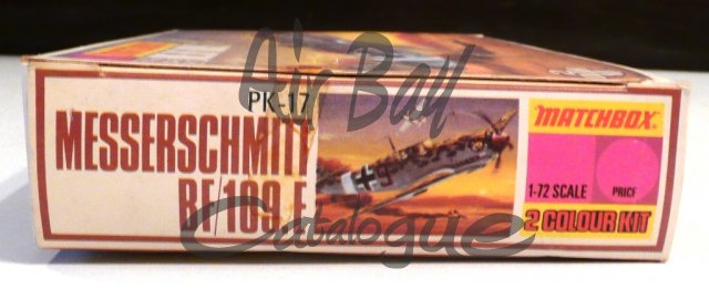 Messerschmit Bf 109E/Kits/Matchbox - Click Image to Close