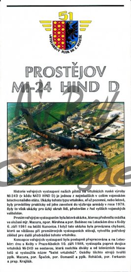 Prostejov MI-24 Hind D/Memo/CZ - Click Image to Close