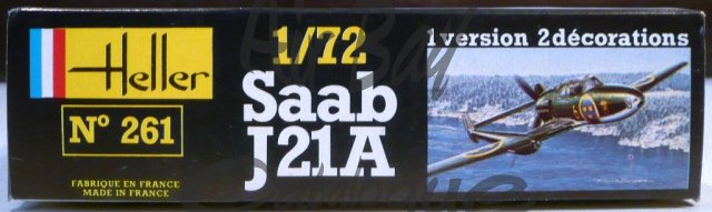 Saab J21A/Kits/Heller - Click Image to Close