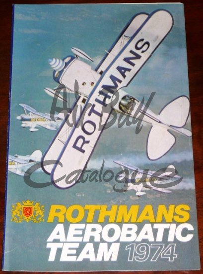 Rothmans Aerobatic Team/Memo/EN - Click Image to Close