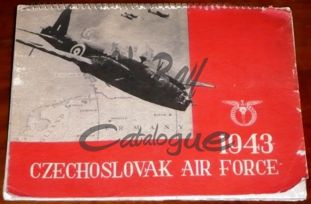 1943 Czechoslovak Air Force/Cal/EN - Click Image to Close