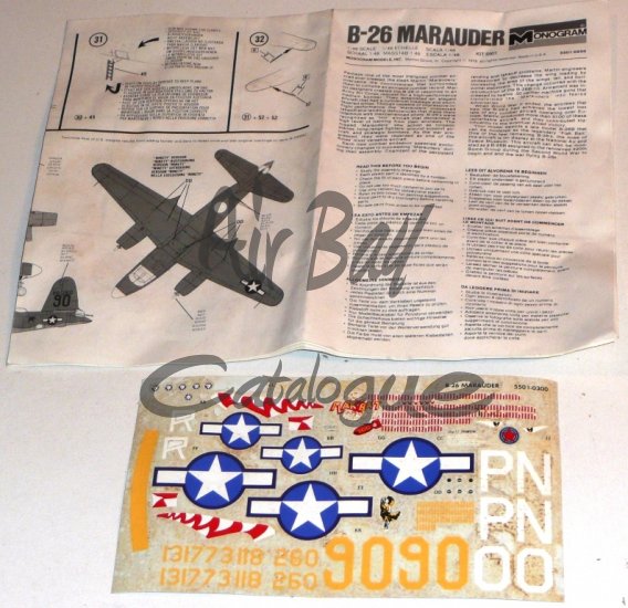 B-26 Marauder/Kits/Monogram/2 - Click Image to Close