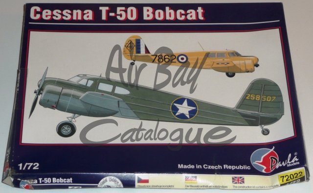 Cessna T-50 Bobcat/Kits/Pavla - Click Image to Close