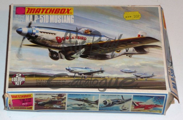 NA.P 51D Mustang/Kits/Matchbox - Click Image to Close