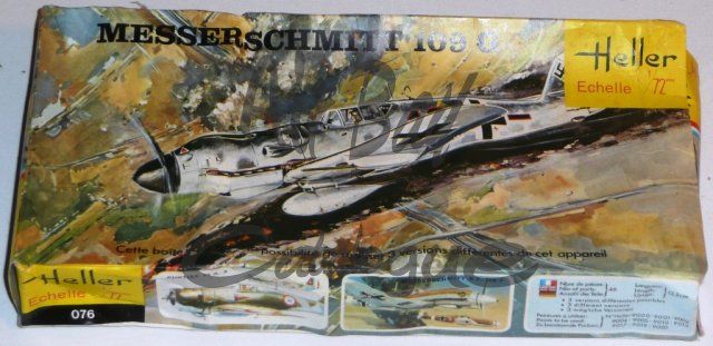 Messerschmitt 109G/Kits/Heller - Click Image to Close