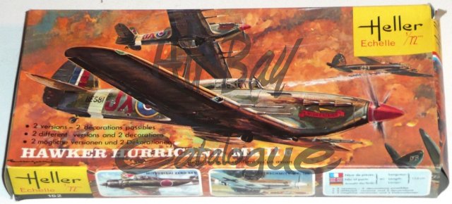 Hawker Hurricane/Kits/Heller - Click Image to Close