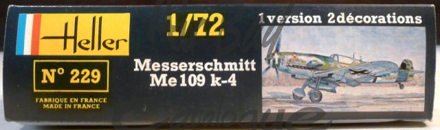 Messerschmitt 109/Kits/Heller - Click Image to Close