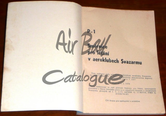 Smernice pro letani v aeroklubech Svazarmu/Books/CZ/1 - Click Image to Close