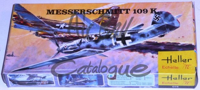 Messerschmitt 109K/Kits/Heller - Click Image to Close