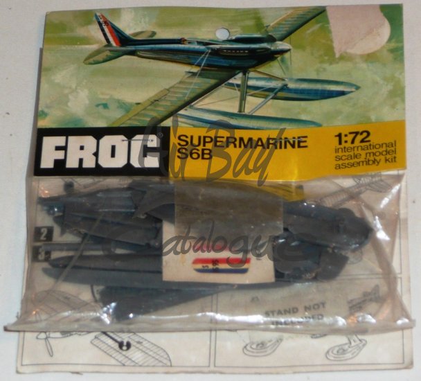 Bagged Supermarine S6B/Kits/Frog - Click Image to Close