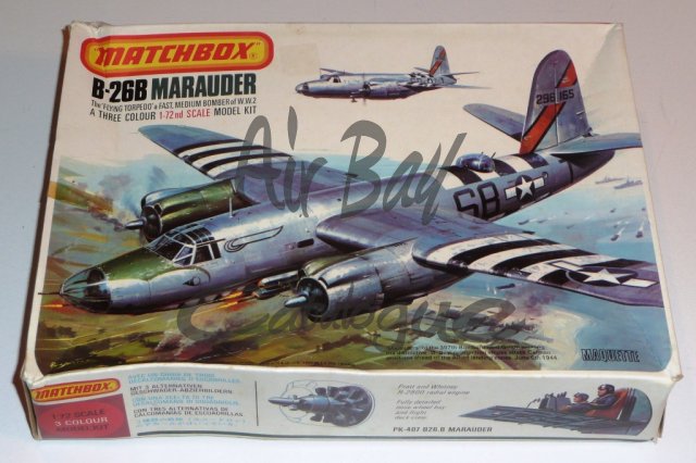 B 26B Marauder/Kits/Matchbox - Click Image to Close