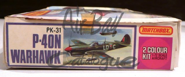 P-40N Warhawk/Kits/Matchbox - Click Image to Close