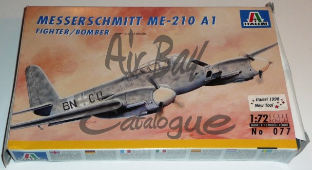 Messerschmitt Me 210/Kits/Italeri - Click Image to Close