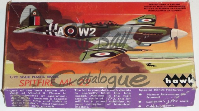 Spitfire Mk.22/Kits/Hawk - Click Image to Close