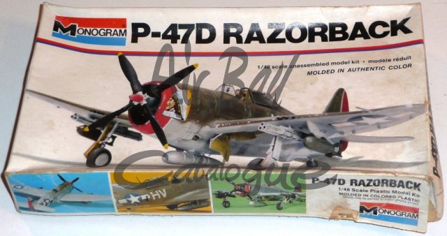 P-47D Razorback/Kits/Monogram - Click Image to Close