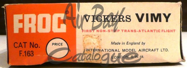 Vickers Vimy/Kits/Frog - Click Image to Close