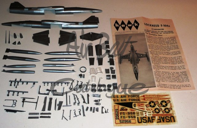 Lockheed F-104/Kits/Hawk - Click Image to Close