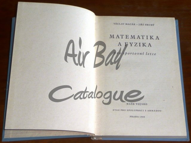 Matematika a fyzika pro sportovni letce/Books/CZ - Click Image to Close