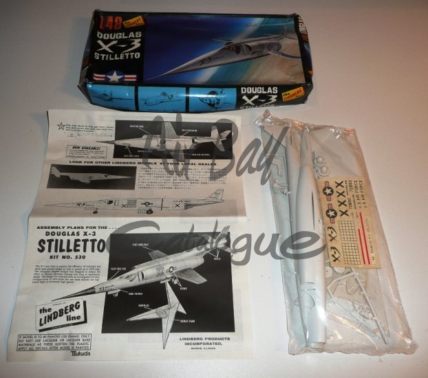 Douglas X-3 Stilletto/Kits/Lindberg - Click Image to Close