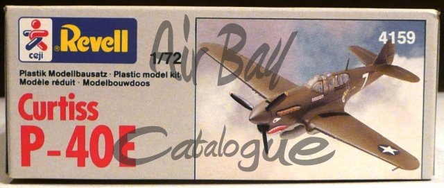 P-40E Warhawk/Kits/Revell/2 - Click Image to Close
