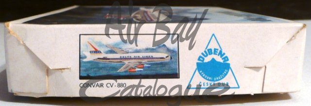 Convair CV 880 Delta/Kits/Dubena - Click Image to Close