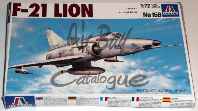 F 21 Lion/Kits/Italeri - Click Image to Close