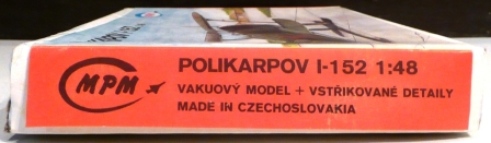Polikarpov I-152/Kits/MPM - Click Image to Close