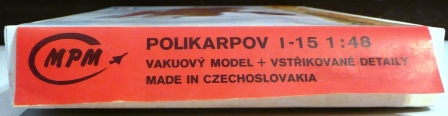 Polikarpov I-15/Kits/MPM - Click Image to Close