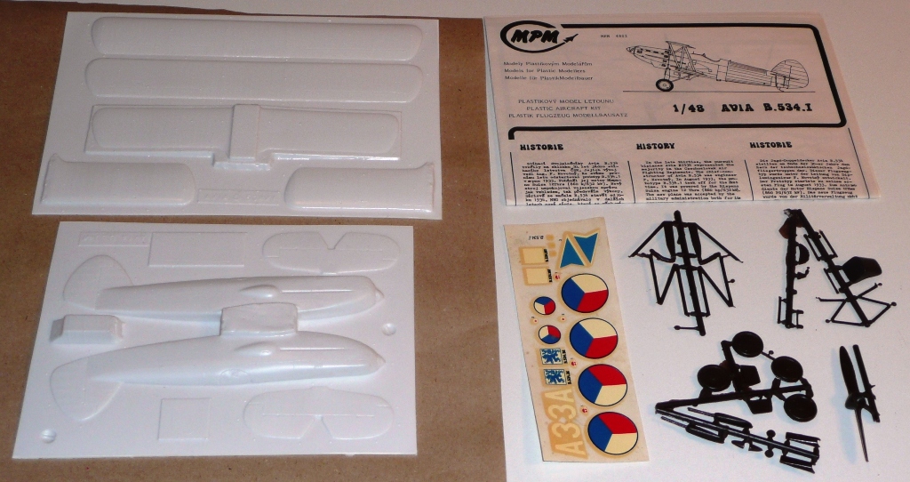 Avia B.534 1st series/Kits/MPM - Click Image to Close