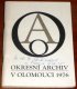 Okresni archiv v Olomouci/Books/CZ