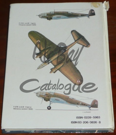 Samolot bombowy PZL P-37 Los/Books/PL - Click Image to Close