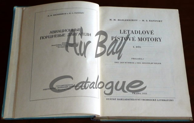 Letadlove pistove motory 1,2/Books/CZ - Click Image to Close